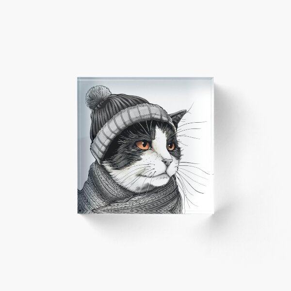 Item preview, A charming cat (A 04) designed and sold by uone.