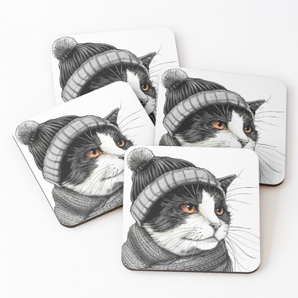 Item preview, A charming cat (A 04) designed and sold by uone.