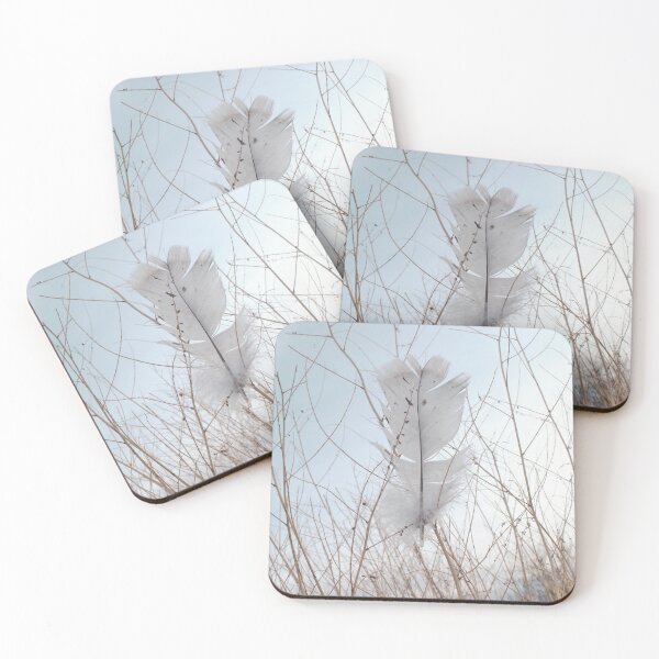 Item preview, Gray Feather On Blue Sky designed and sold by FeatherfallSTU.