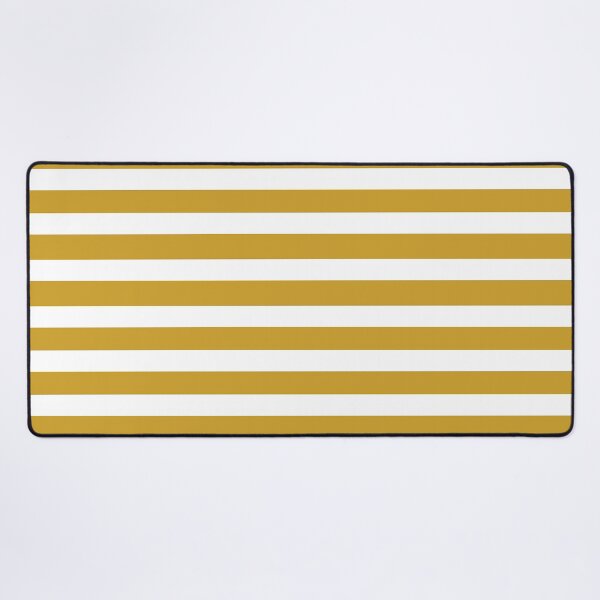 Item preview, Horizontal wide and thick stripe fashion yellow and white designed and sold by Carlos Gudino.