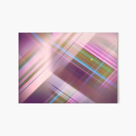 Layer Cake in Purple Art Board Print