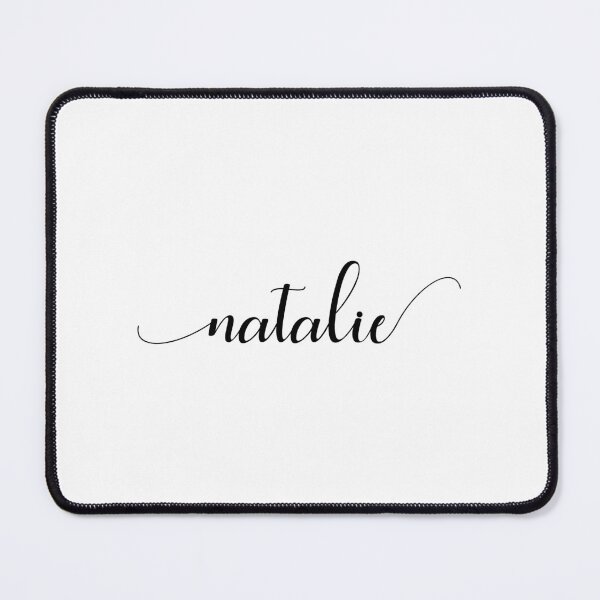 Item preview, Natalie - Custom name on delicate black cursive font designed and sold by To the Lua.