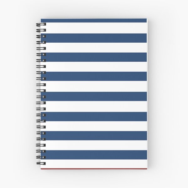 Item preview, Horizontal wide and thick stripe fashion blue and white Sailor style designed and sold by Carlos Gudino.