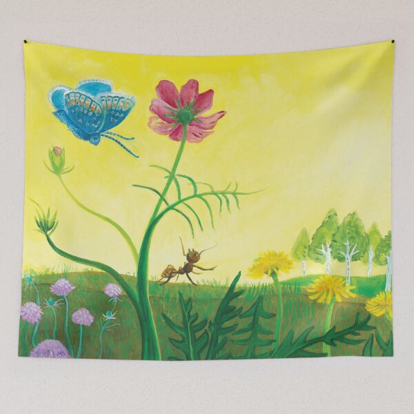 Item preview, Butterfly Meadow And Little Ant designed and sold by Julia Doria.