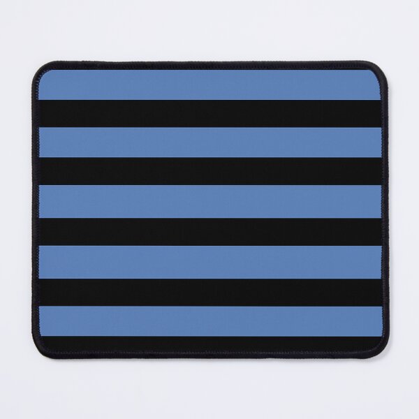 Item preview, Horizontal stripe wide and thick fashion blue and black designed and sold by Carlos Gudino.