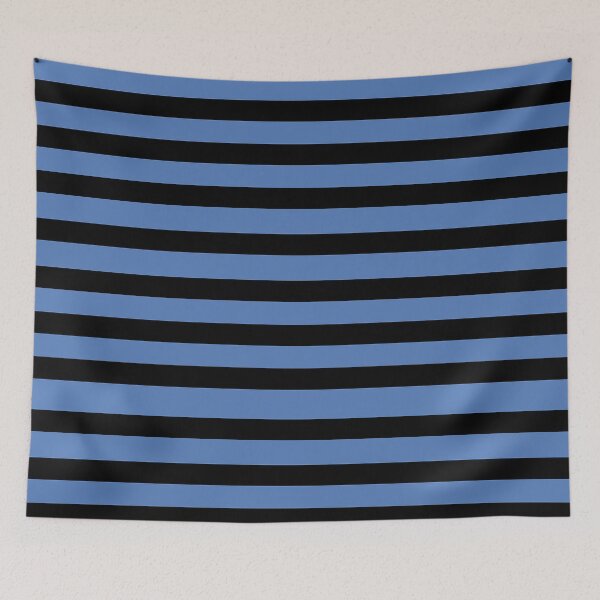 Item preview, Horizontal stripe wide and thick fashion blue and black designed and sold by Carlos Gudino.