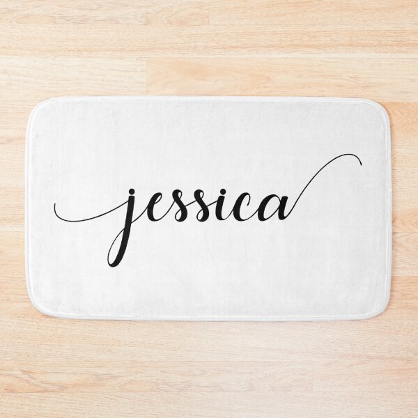 Item preview, Jessica - Custom name on delicate black cursive font designed and sold by To the Lua.