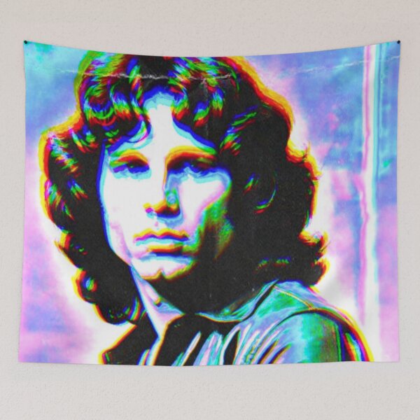 Item preview,  Jim Morrison Trippy Glitch Art | TheAmericanPoet  designed and sold by TheAmericanPoet.