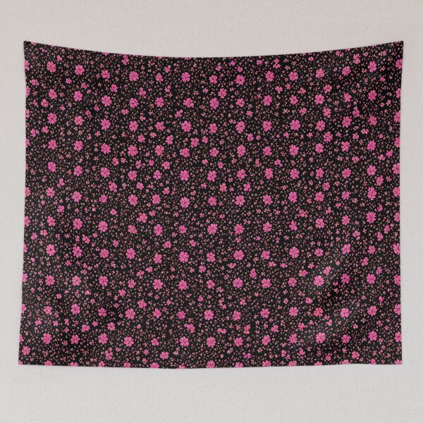 Item preview, Surreal pink flowers pattern designed and sold by Pixevol.