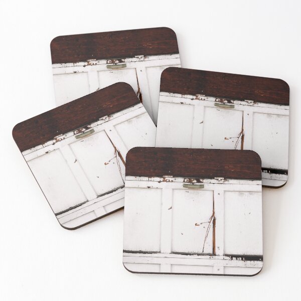 Item preview, Distressed White Painted Wood Panel designed and sold by FeatherfallSTU.