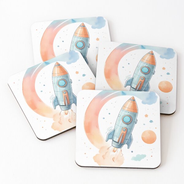 Item preview, Reach for the Stars: Dream Big Rocket designed and sold by jubileejungle.