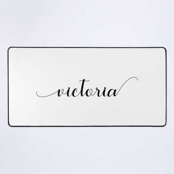Item preview, Victoria - Custom name on delicate black cursive font designed and sold by To the Lua.