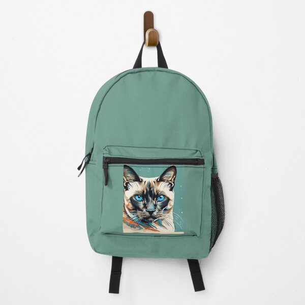Item preview, Siamese Cat Face Art designed and sold by RhondaLily.