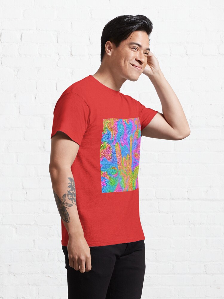 Alternate view of Abstract ILY sign Classic T-Shirt