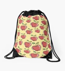 Red apples Drawstring Bag