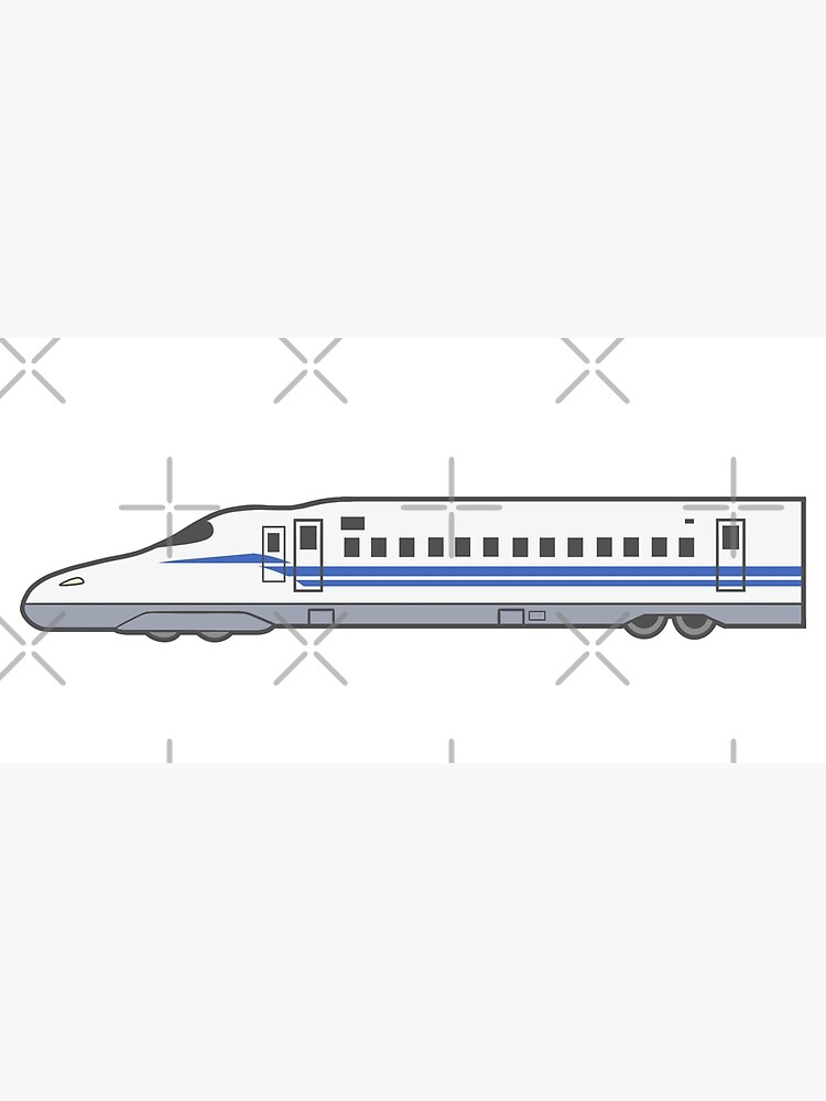 サイン入り　壁ドンより床ドンよりロンドン BULLET TRAIN Shinkansen 0 Series Bullet Train - Side View