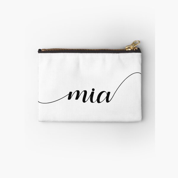 Item preview, Mia - Custom name on delicate black cursive font designed and sold by To the Lua.