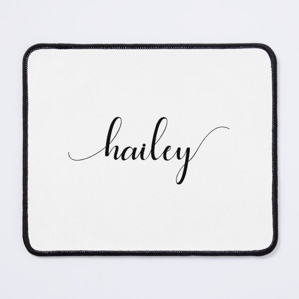 Item preview, Hailey - Custom name on delicate black cursive font designed and sold by To the Lua.