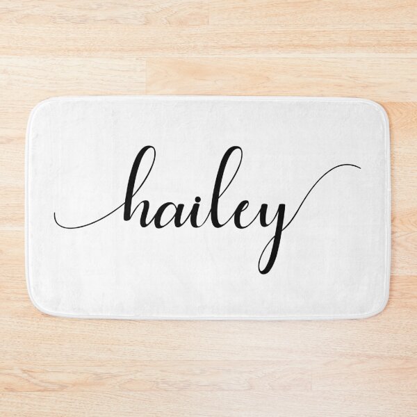Item preview, Hailey - Custom name on delicate black cursive font designed and sold by To the Lua.