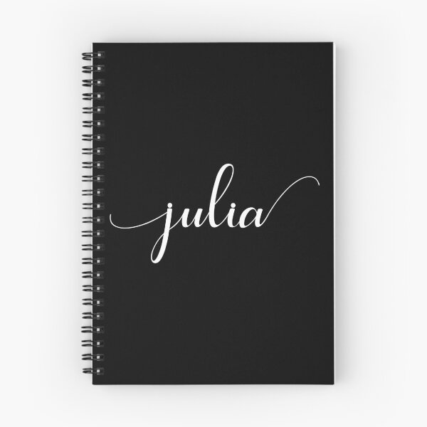 Item preview, Julia - Custom name on delicate black cursive font designed and sold by To the Lua.