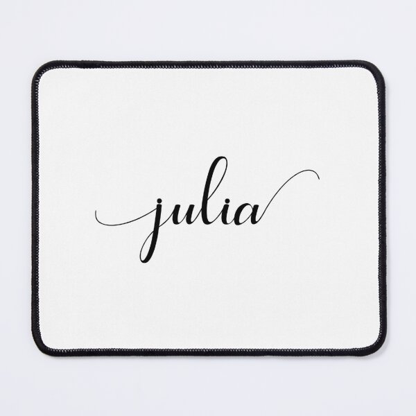 Item preview, Julia - Custom name on delicate black cursive font designed and sold by To the Lua.
