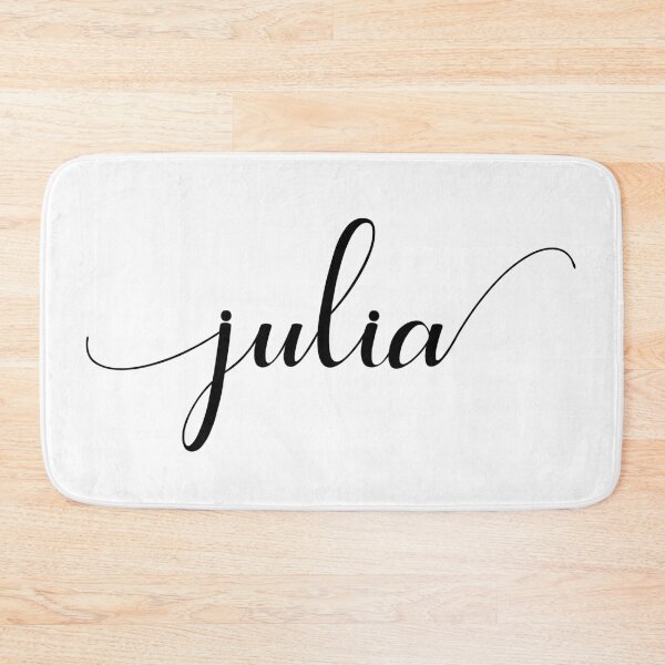 Item preview, Julia - Custom name on delicate black cursive font designed and sold by To the Lua.