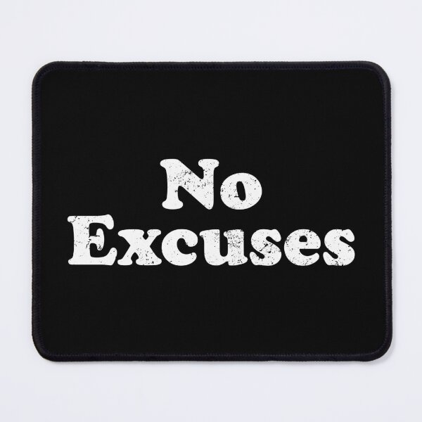 Item preview, No Excuses designed and sold by crenaviolena.