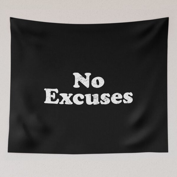 Item preview, No Excuses designed and sold by crenaviolena.