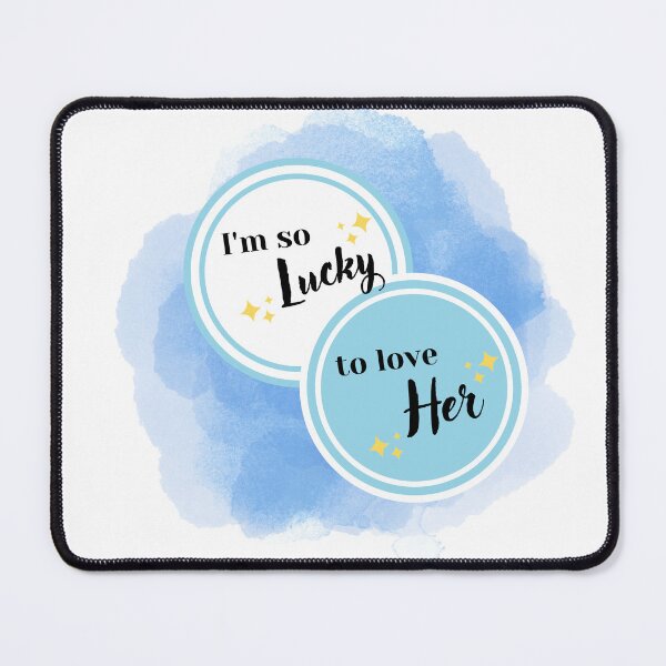 Item preview, I'm so lucky to love her designed and sold by BookishMortalCR.