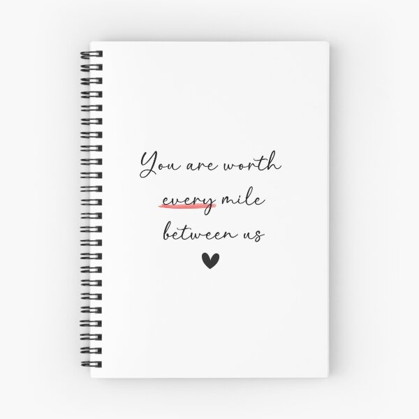 Item preview, You Are Worth Every Mile Between Us designed and sold by lunanova.