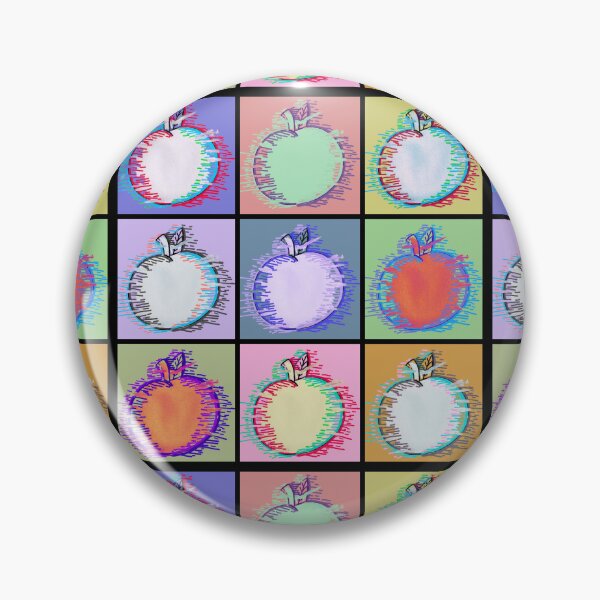 Item preview, Glitchy Apples Grid designed and sold by CALC-art.