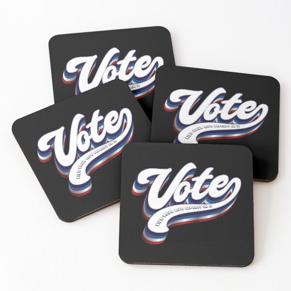 Item preview, Vote Like Your Life Depends On It -  Election designed and sold by Whimsical  Thinker.