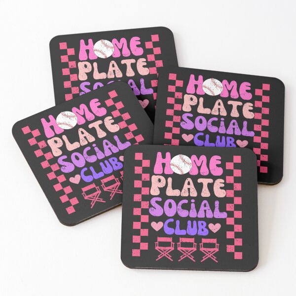 Item preview, Retro Home Plate Social Club designed and sold by AlienOccupation.