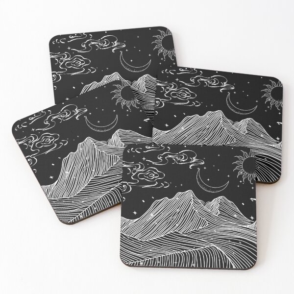 Item preview, Hanging Mountains designed and sold by KookiePalette.