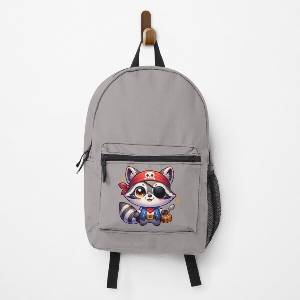 Item preview, Cute Kawaii Pirate Baby Raccoon designed and sold by Redblackman.