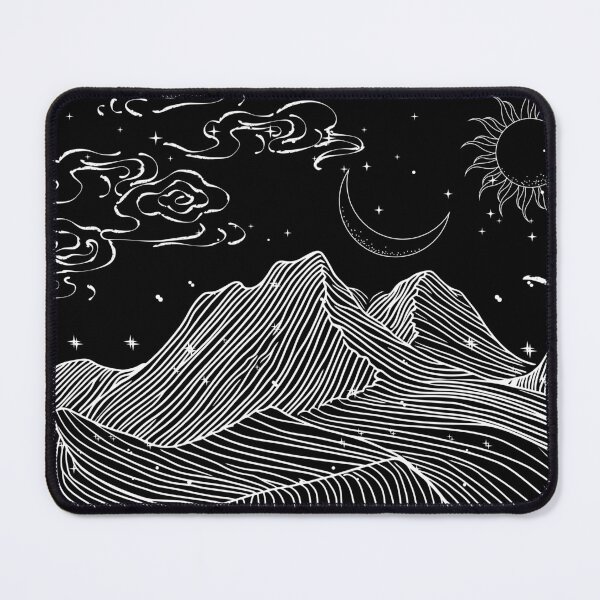 Item preview, Hanging Mountains designed and sold by KookiePalette.