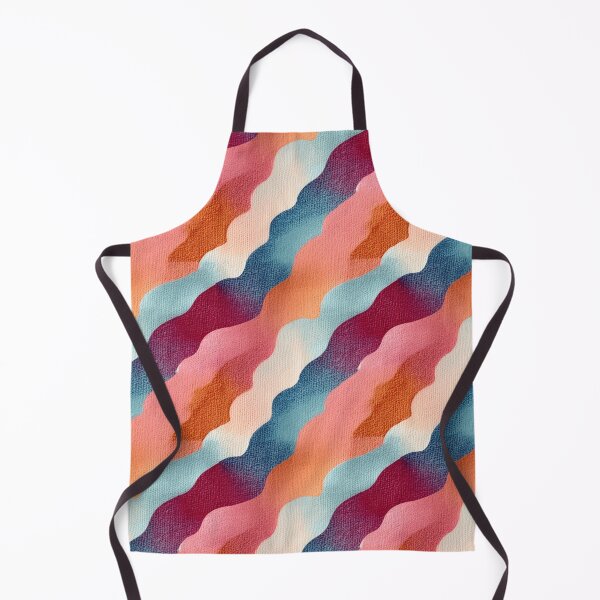 Item preview, Textured seamless wavy colorful Pattern designed and sold by creativekrish.