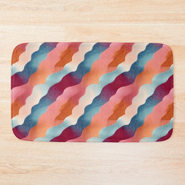Item preview, Textured seamless wavy colorful Pattern  designed and sold by creativekrish.