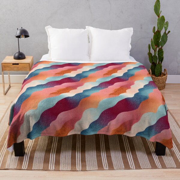 Item preview, Textured seamless wavy colorful Pattern designed and sold by creativekrish.