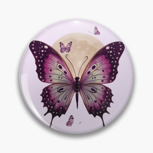 Item preview, Butterfly and the moon designed and sold by AldeaPod.