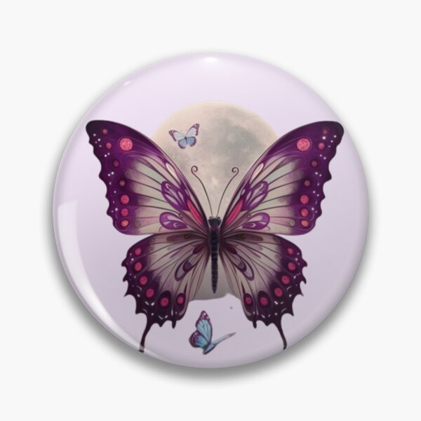 Item preview, Butterfly and the moon designed and sold by AldeaPod.