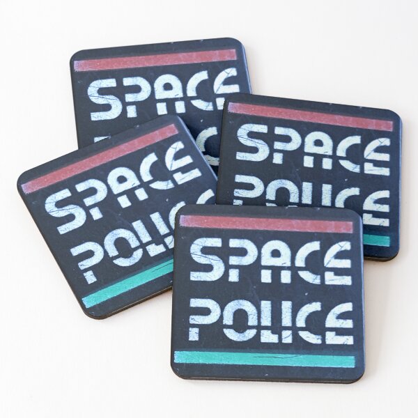 Item preview, Space police designed and sold by John-Paul Sanders.