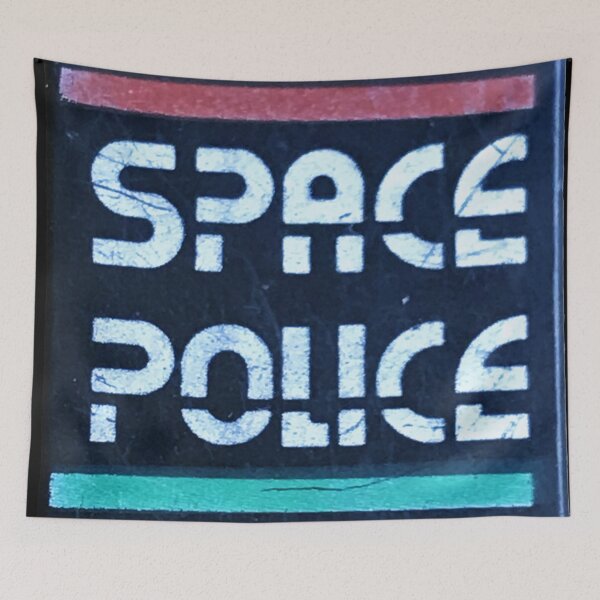 Item preview, Space police designed and sold by John-Paul Sanders.