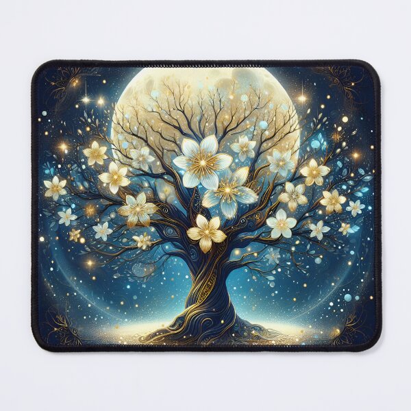 Item preview, Lunar Bloom: The Celestial Tree of Dreams designed and sold by Andy-Many-Ideas.