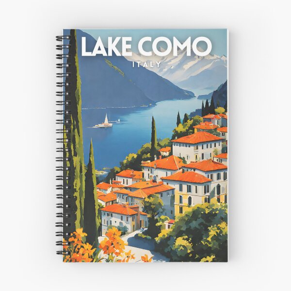 Item preview, Lake Como Italy Minimal Travel Art Poster designed and sold by ZionPosteria.