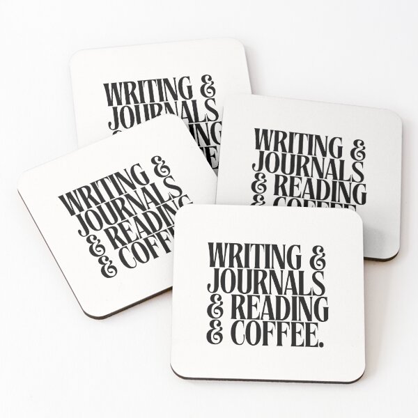 Item preview, Writing & Journals & Reading & Coffee  designed and sold by SWETA HALDER.