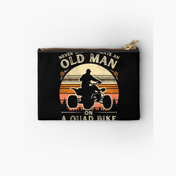 Item preview, Never Underestimate an Old Man on a Quad Bike Vintage ATV designed and sold by PantatKiller.