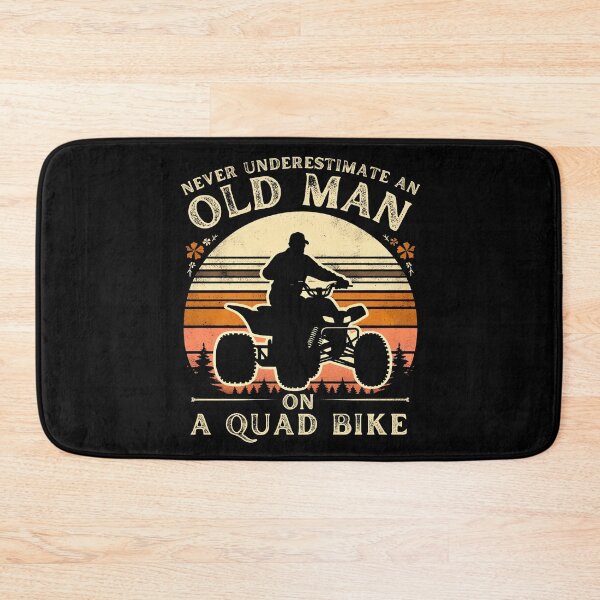 Item preview, Never Underestimate an Old Man on a Quad Bike Vintage ATV designed and sold by PantatKiller.