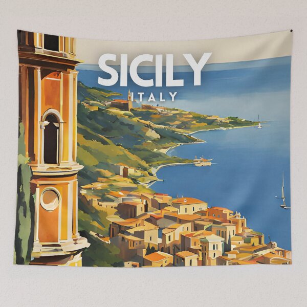 Item preview, Sicilia designed and sold by ZionPosteria.