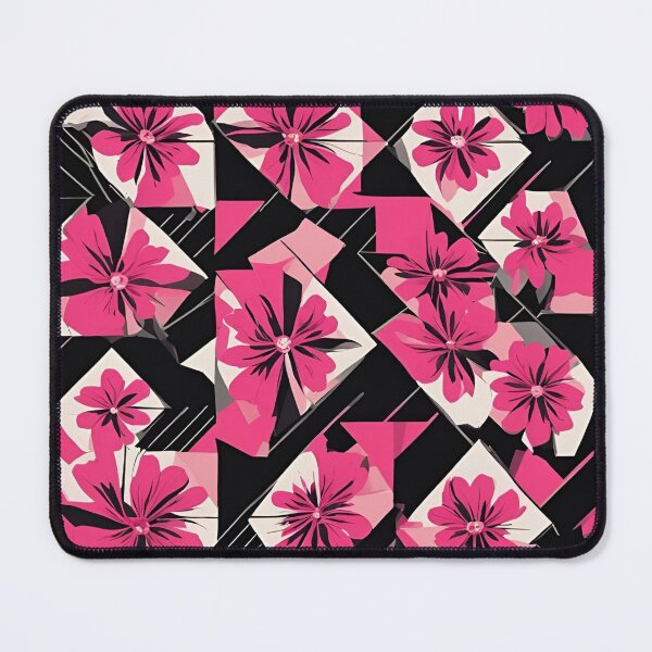 Item preview, Blooming Polygons Geometric Floral Design designed and sold by artuju.
